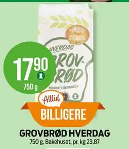 Kiwi GROVBRØD HVERDAG tilbud