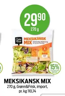 Kiwi MEKSIKANSK MIX tilbud