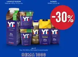 Rema 1000 ALL YT tilbud
