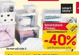 Rusta Smartstore Classic tilbud