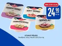 Rema 1000 UTVALGT PÅLEGG tilbud
