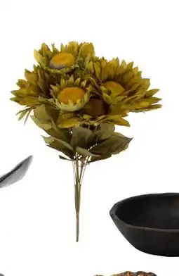 Nille Bukett solsikker, H50cm tilbud