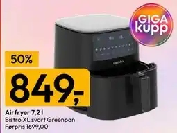 Gigaboks Airfryer 7,2 l tilbud