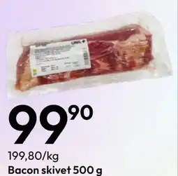 Gigaboks Bacon skivet 500 g tilbud