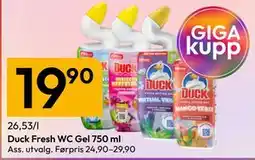 Gigaboks Duck Fresh WC Gel 750 ml tilbud