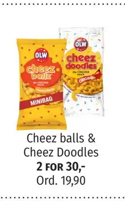 Nille Cheez balls & Cheez Doodles tilbud