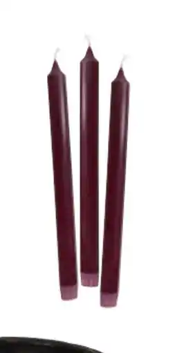 Nille Stearin stakelys, H28cm, Medlemspris tilbud