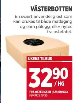Meny VÄSTERBOTTEN tilbud