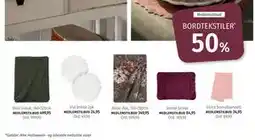 Nille BORDTEKSTILER tilbud