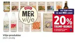 Meny Vilje-produkter tilbud