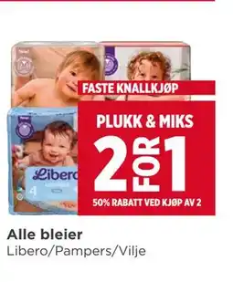 Meny Alle bleier tilbud