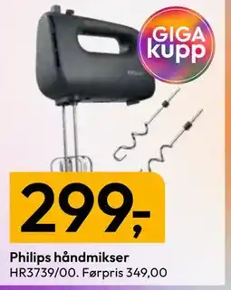Gigaboks Philips håndmikser tilbud