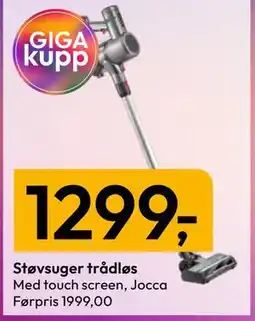 Gigaboks Støvsuger trådløs tilbud