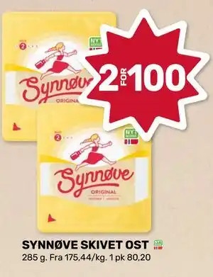 SYNNØVE SKIVET OST