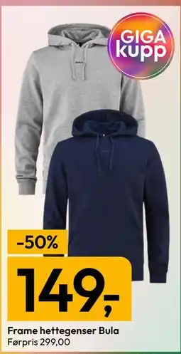 Gigaboks Frame hettegenser Bula tilbud