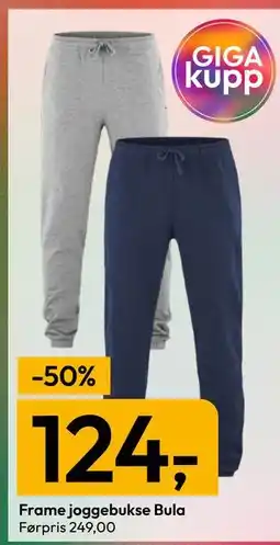 Gigaboks Frame joggebukse Bula tilbud