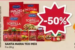Coop Marked SANTA MARIA TEX-MEX tilbud