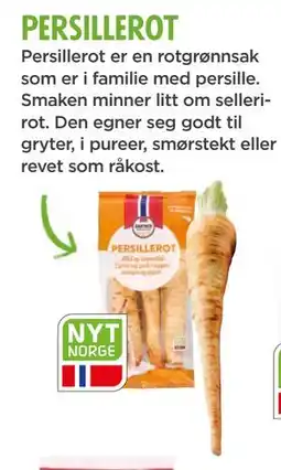 Meny Persillerot tilbud