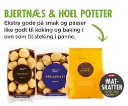 Meny BJERTNÆS & HOEL POTETER tilbud