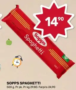 Coop Marked SOPPS SPAGHETTI tilbud