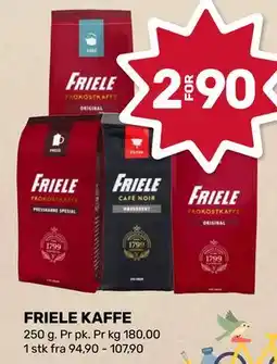Coop Marked FRIELE KAFFE tilbud