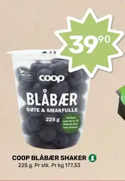 Matkroken COOP BLÅBÆR SHAKER tilbud