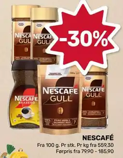 Coop Marked NESCAFÉ tilbud
