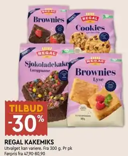 Coop Mega REGAL KAKEMIKS tilbud