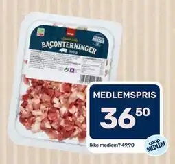 Coop Marked Coop Baconterninger tilbud
