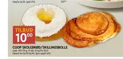 Coop Mega COOP SKOLEBRØD/SKILLINGSBOLLE tilbud