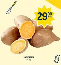 Coop Prix SØTPOTETER tilbud