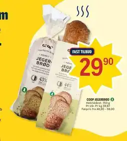 Coop Prix COOP JEGERBRØD tilbud