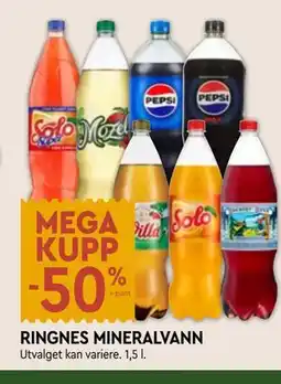 Coop Mega RINGNES MINERALVANN tilbud