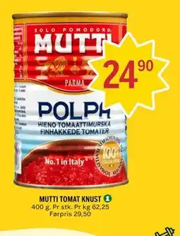 Coop Prix MUTTI TOMAT KNUST tilbud