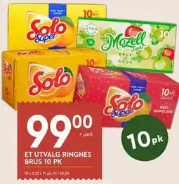 Coop Mega ET UTVALG RINGNES BRUS 10 PK tilbud
