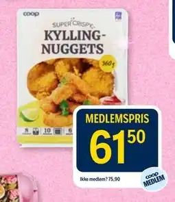 Coop Prix Kylling-nuggets tilbud