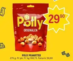 Coop Prix POLLY PEANØTTER tilbud