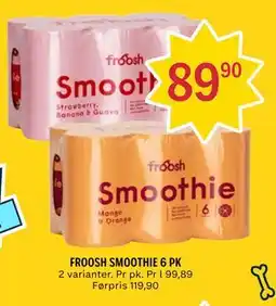 Coop Prix FROOSH SMOOTHIE 6 PK tilbud