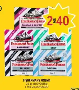 Coop Prix FISHERMANS FRIEND tilbud