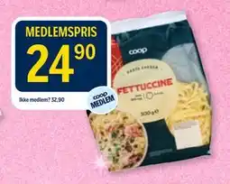 Coop Prix Fettuccine tilbud