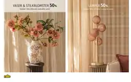 Nille Nille vaser & stilkbomster tilbud