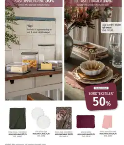 Nille Bordtekstiler tilbud