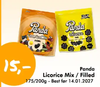 Panda Licorice Mix / Filled