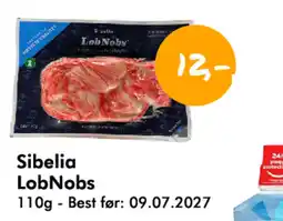Havaristen Sibelia LobNobs tilbud