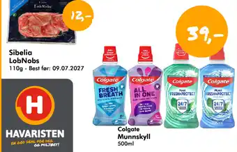 Havaristen Colgate Munnskyl tilbud