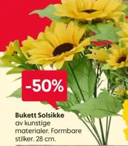 Rusta Bukett Solsikke tilbud