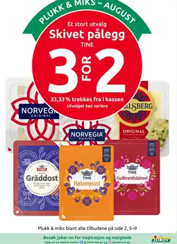 Joker Tine skivet pålegg tilbud