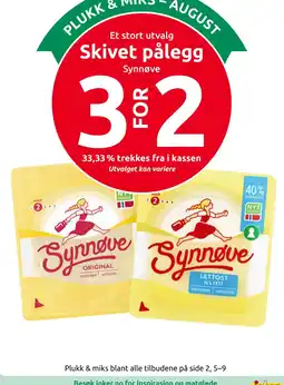 Joker Synnøve Skivet pålegg tilbud
