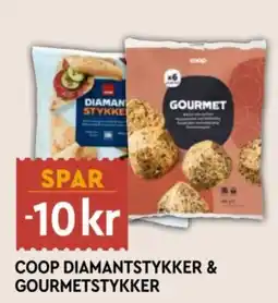 Coop Mega Coop diamantstykker & gourmetstykker tilbud