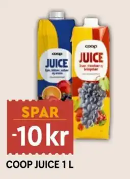 Coop Mega Coop Juice 1 L tilbud